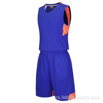 Tops y pantalones cortos del equipo de baloncesto masculino